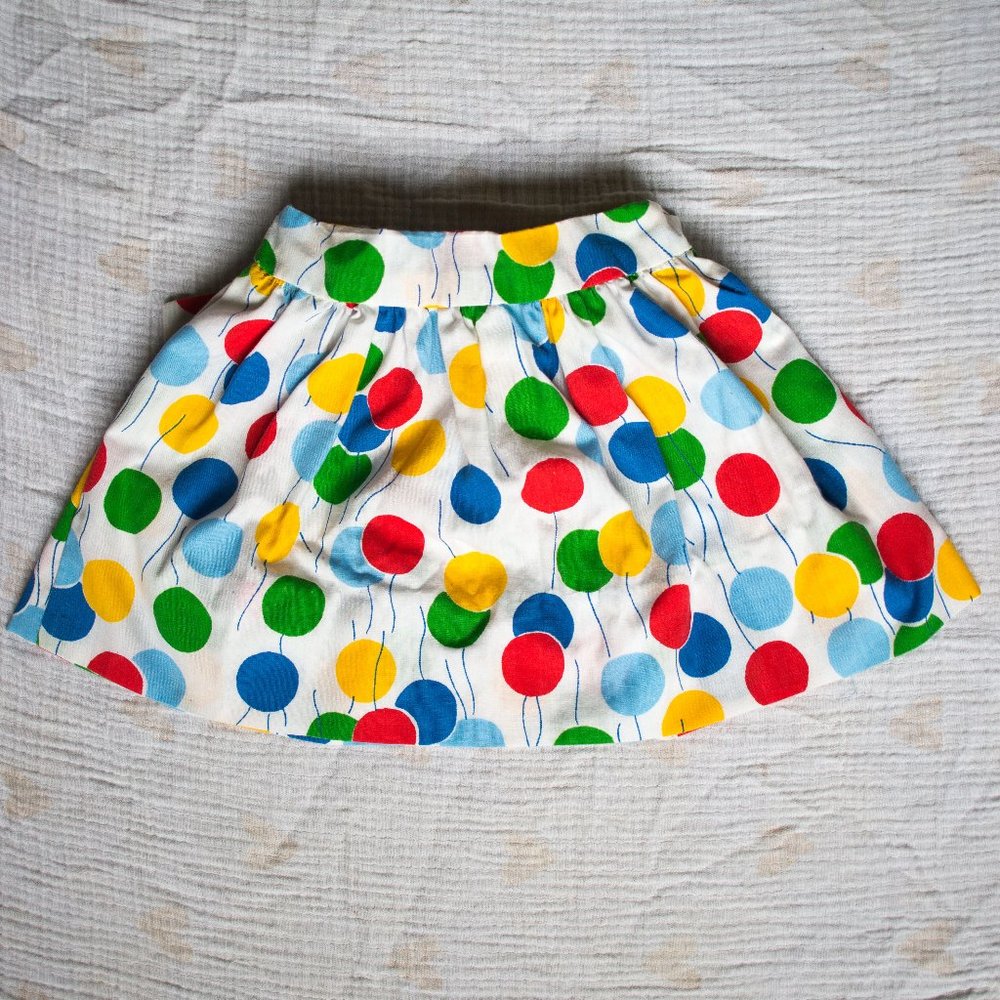Vintage Handmade Balloon Skirt 12-18 Month